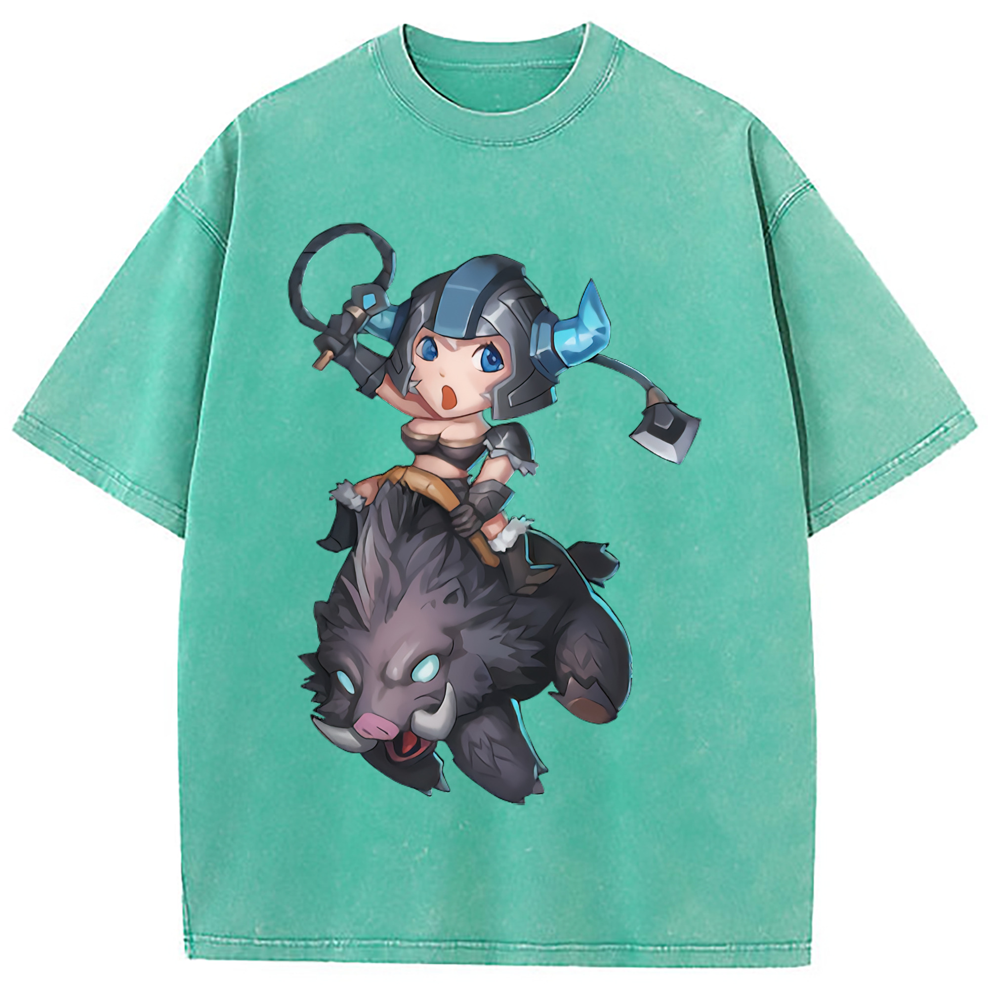 （画像用） リーグ・オブ・レジェンド League of Legends LOL 綿100% ヴィンテージ風 半袖Tシャツ（フロントプリント）